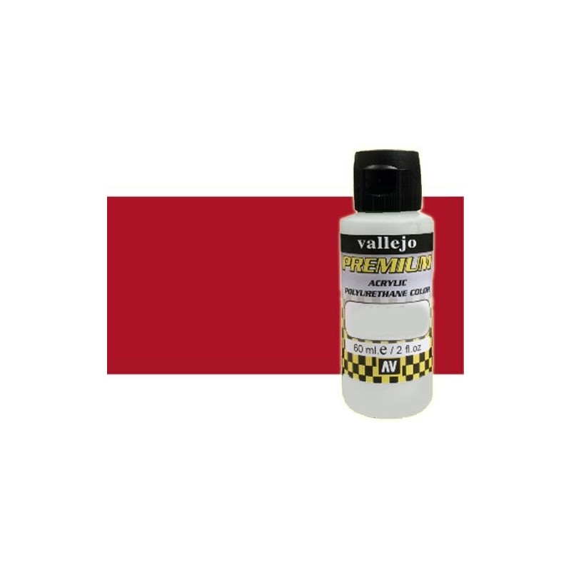  Fine art shop - Premium Acrylic Vallejo Bright Red opaque 60 ml. | totenart.com