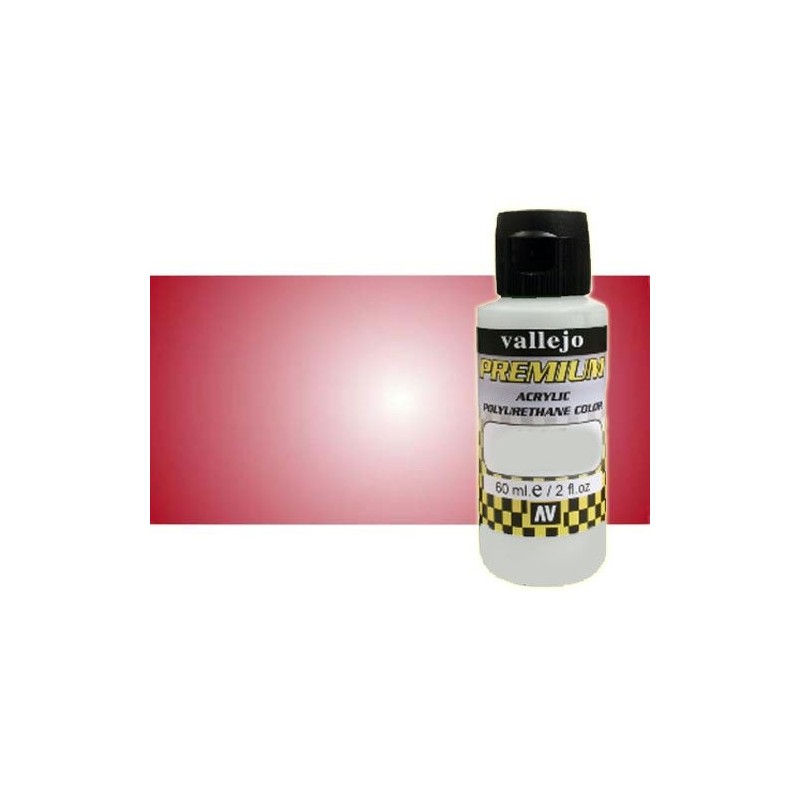  Fine art shop - Premium Acrylic Vallejo transparent Red  60 ml. | totenart.com