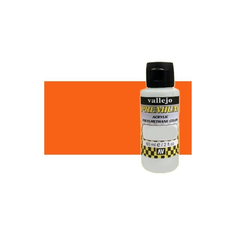  Fine art shop - Premium Acrylic Vallejo Orange fluo 60 ml. | totenart.com