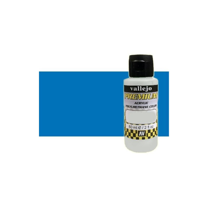  Fine art shop - Premium Acrylic Vallejo Blue fluo 60 ml. | totenart.com