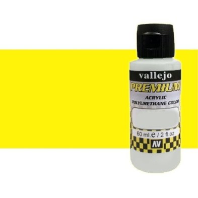  Fine art shop - Premium Acrylic Vallejo Yellow fluo 60 ml. | totenart.com