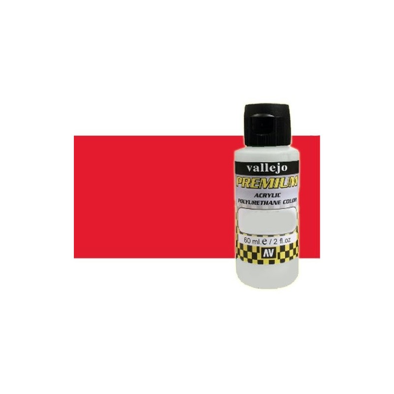 Fine art shop - Premium Acrylic Vallejo Scarlet fluo 60 ml. | totenart.com
