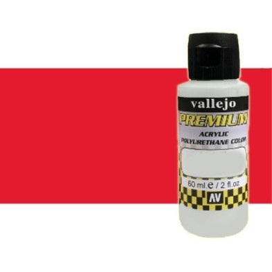  Fine art shop - Premium Acrylic Vallejo Scarlet fluo 60 ml. | totenart.com