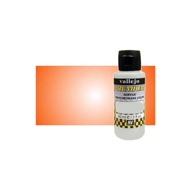  Fine art shop - Premium Acrylic Vallejo transparent Orange  60 ml. | totenart.com