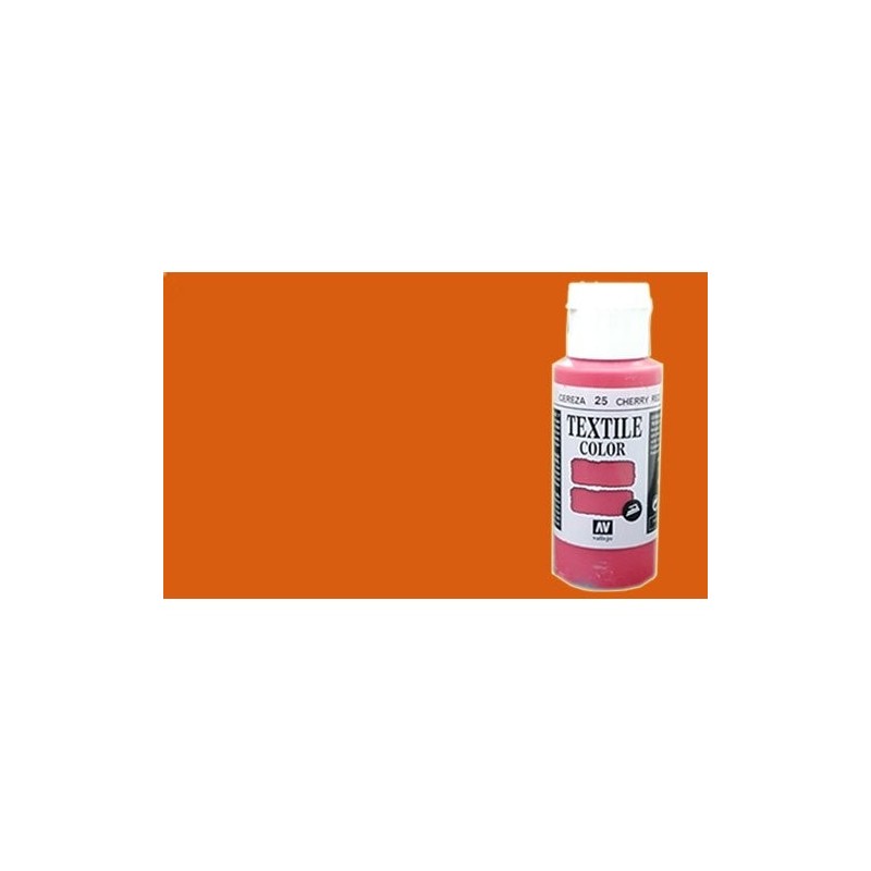 Textile Vallejo Vivid Orange, 60 ml.