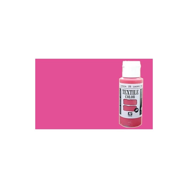 Textile Vallejo Rose Bengal, 60 ml.