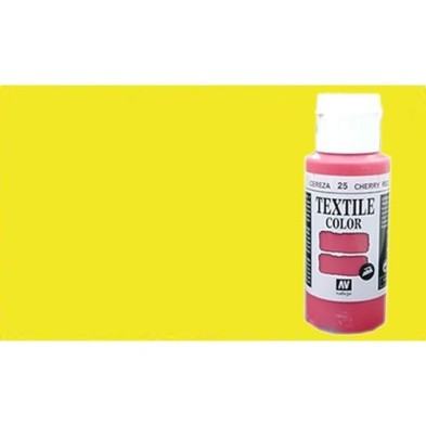 Textile Vallejo Metal Yellow, 60 ml.