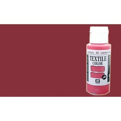 Textile Vallejo Dark Burgundy, 60 ml.