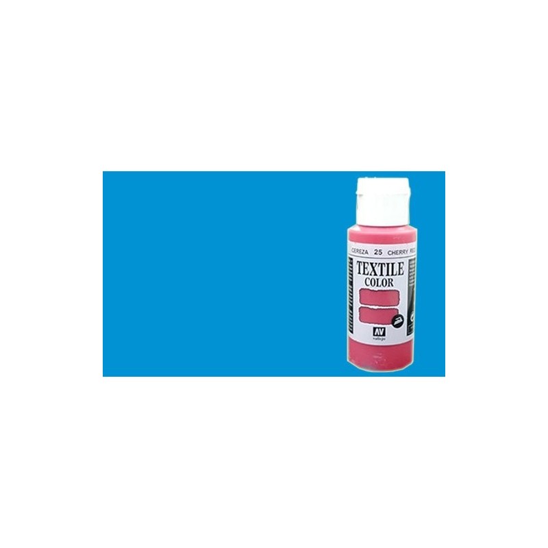 Textile Vallejo Fluorescent Blue, 60 ml.