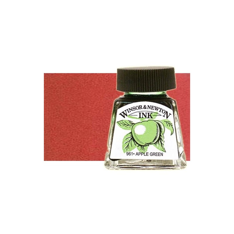 Drawing Ink Deep Red, Winsor & Newton, 14 ml.