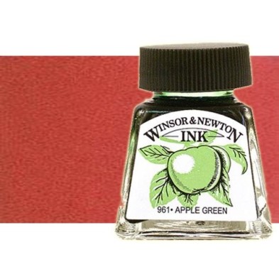 Drawing Ink Deep Red, Winsor & Newton, 14 ml.
