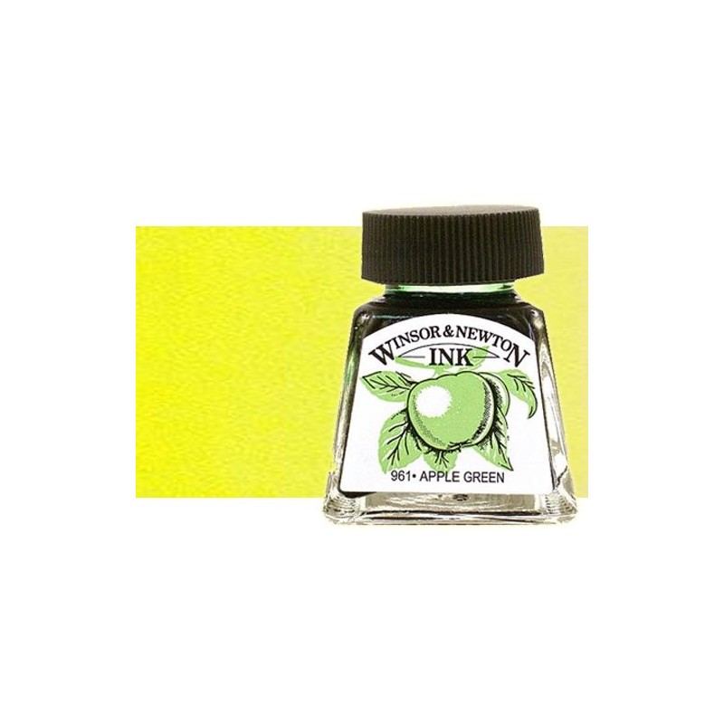 Drawing Ink Canary Yellow, Winsor & Newton, 14 ml.