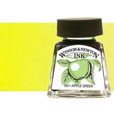 Drawing Ink Canary Yellow, Winsor & Newton, 14 ml.