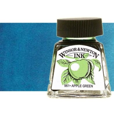 Drawing Ink Blue, Winsor & Newton, 14 ml.