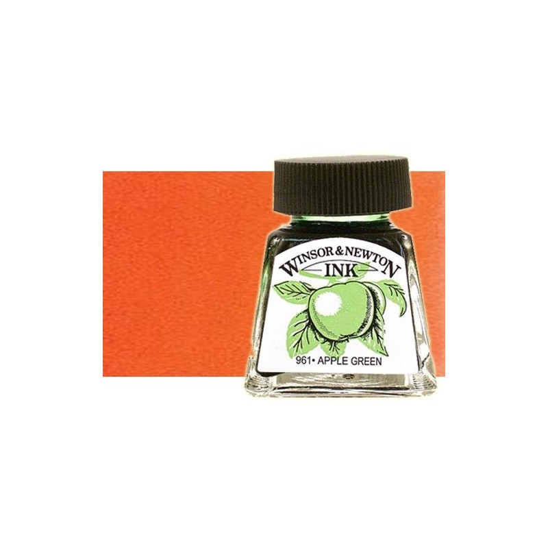 Drawing Ink Orange, Winsor & Newton, 14 ml.