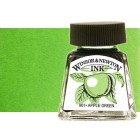 Drawing Ink, Apple Green, Winsor & Newton, 14 ml.
