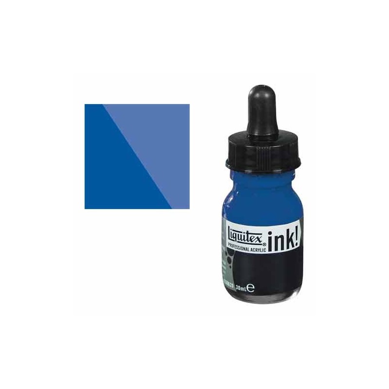 Fine art shop - Liquitex Acrylic Ink Phtalo Blue Green, 30 ml. | totenart.com