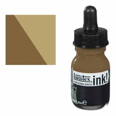 Fine art shop - Liquitex Acrylic Ink Transparent Raw Umber, 30 ml. | totenart.com