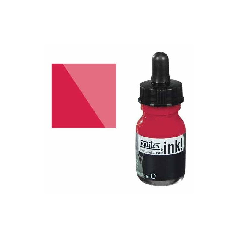 Fine art shop - Liquitex Acrylic Ink Pyrrole Red, 30 ml. | totenart.com