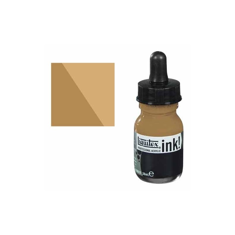 Fine art shop - Liquitex Acrylic Ink Iridiscent Rich Bronze, 30 ml. | totenart.com