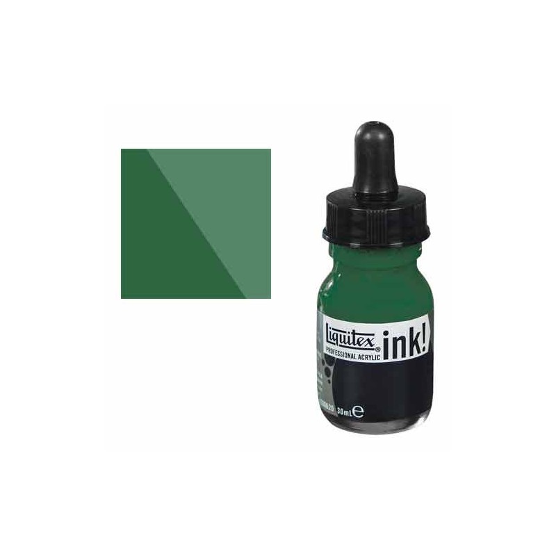 Fine art shop - Liquitex Acrylic Ink Phtalo Green Yellow, 30 ml. | totenart.com