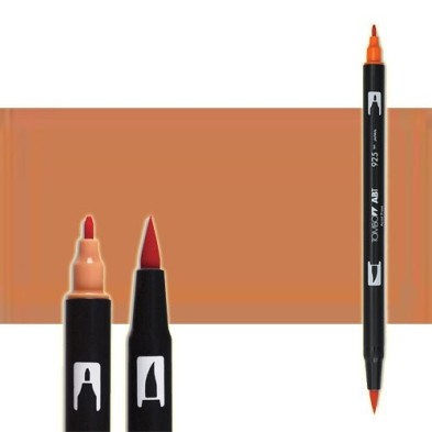 Tombow Marker Saddle Brown dual brush pen 