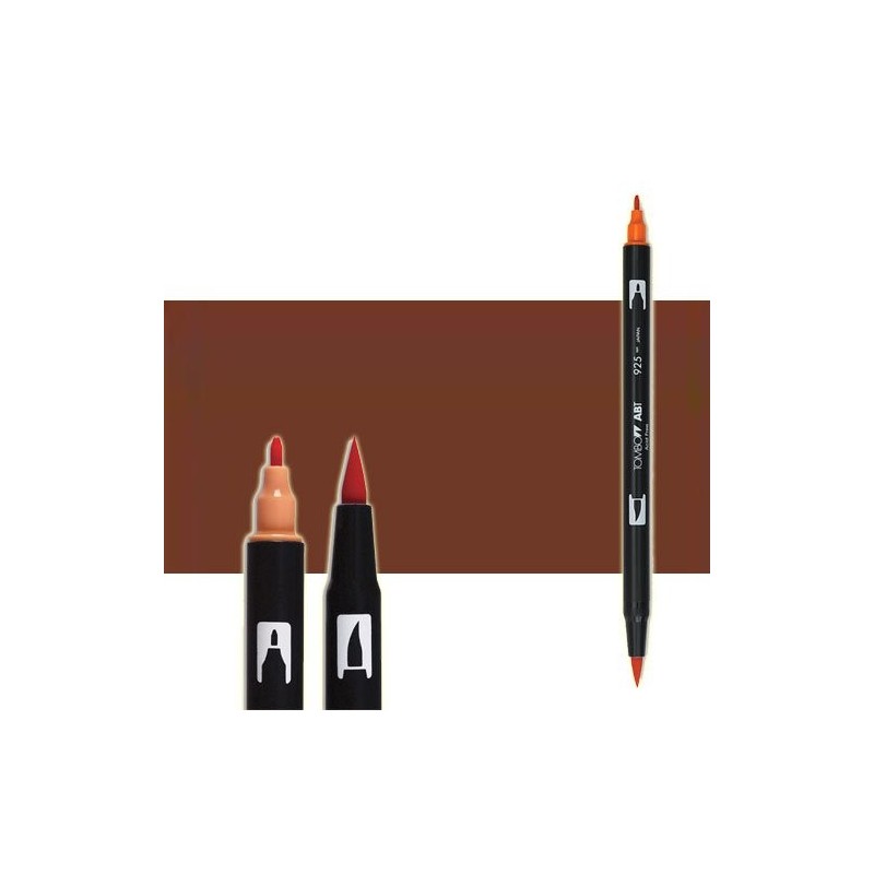 Tombow Marker Brown dual brush pen 