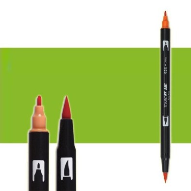 Tombow Marker Willow Green dual brush pen 