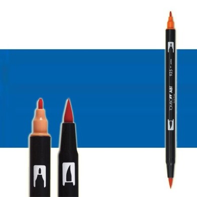 Tombow Marker Ultramarine dual brush pen 