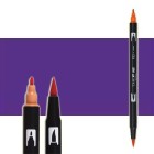 Tombow Marker Imperial Purple dual brush pen 