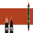 Tombow Marker Burnt Sienna dual brush pen 