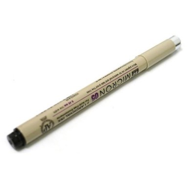 Fine art shop - Black marker Pigma Micron Sakura 05, 0.45 mm. | totenart.com