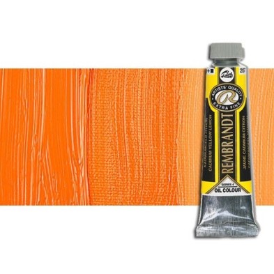 Fine art shop - Rembrandt Oil colour Permanent Orange (40 ml.) 266 | totenart.com