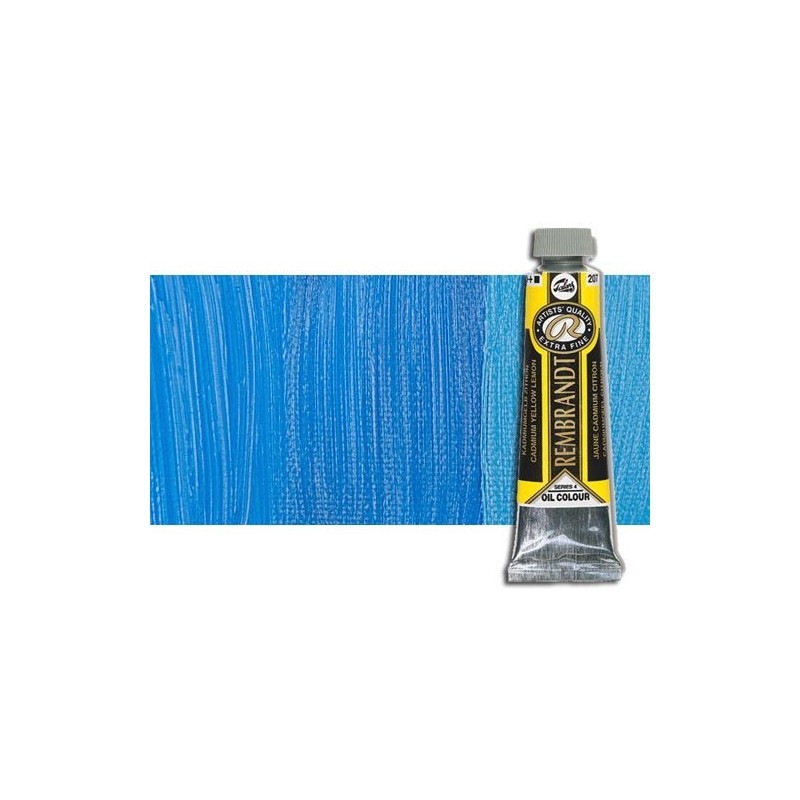 Fine art shop - Rembrandt Oil colour Sevres Blue (40 ml.) 530 | totenart.com