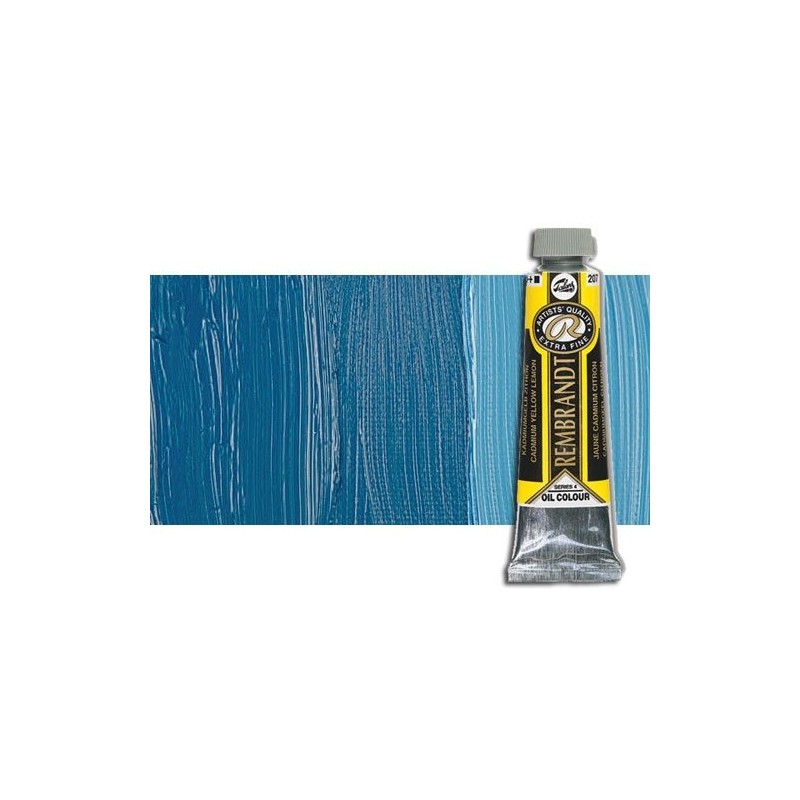 Fine art shop - Rembrandt Oil colour Turquoise Cobalt Blue (40 ml.) 586 | totenart.com