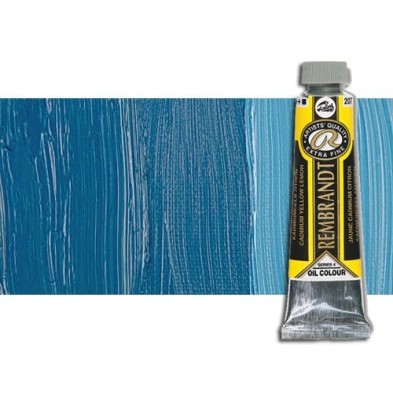 Fine art shop - Rembrandt Oil colour Turquoise Cobalt Blue (40 ml.) 586 | totenart.com