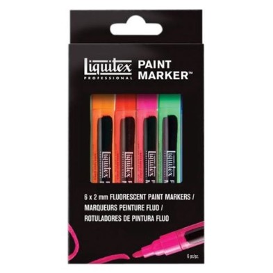 Fine art shop - Liquitex Paint Marker, set 6 uds 2 mm. | totenart.com\n