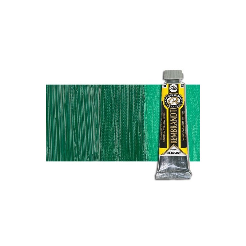 Fine art shop - Rembrandt Oil colour Permanent Dark Green (40 ml.) 619 | totenart.com