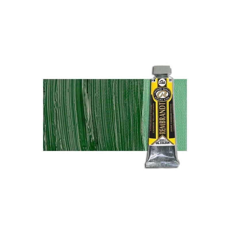 Fine art shop - Rembrandt Oil colour Dark Green Cinnabar (40 ml.) 627 | totenart.com