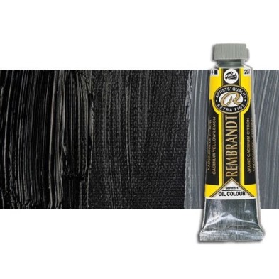 Fine art shop - Rembrandt Oil colour Ivory Black (40 ml.) 701 | totenart.com