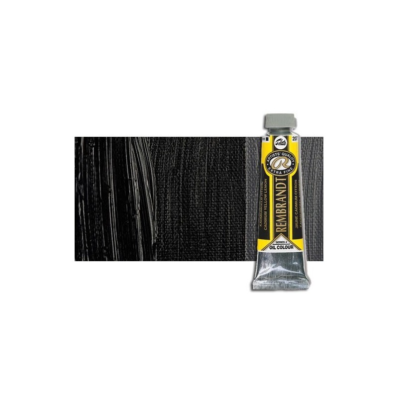 Fine art shop - Rembrandt Oil colour Plug Black (40 ml.) 702 | totenart.com