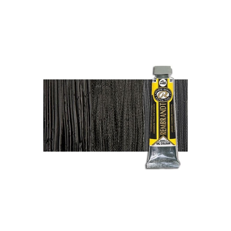 Fine art shop - Rembrandt Oil colour Black Oxide 735 (40 ml.) | totenart.com