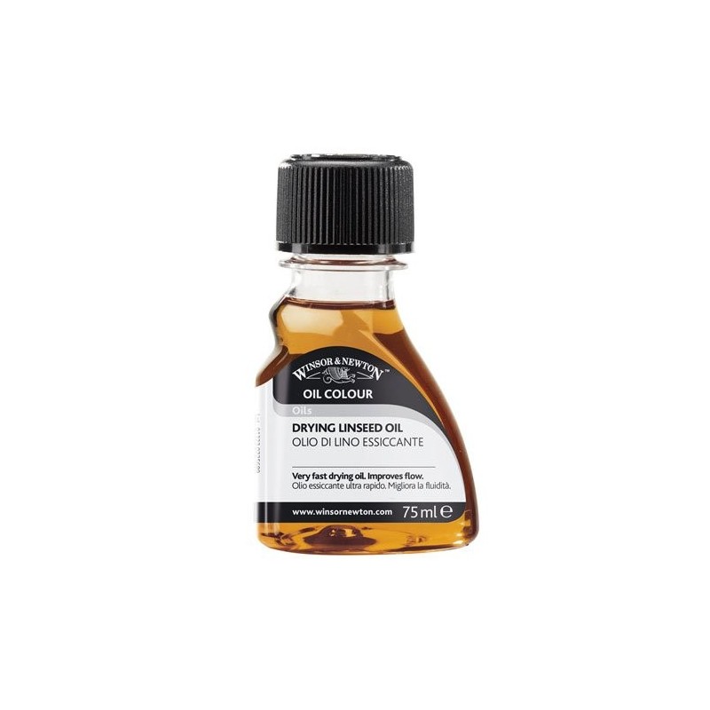 Aceite de linaza para secado Winsor & Newton (75 ml) - Totenart