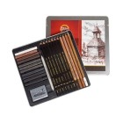  Fine art shop - Assorted drawing Metal box Giocconda 24p. | totenart.com