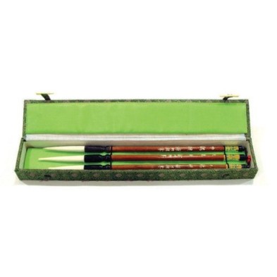 Fine art shop - Case 3 brushes, bamboo handle, goat hair | totenart.com