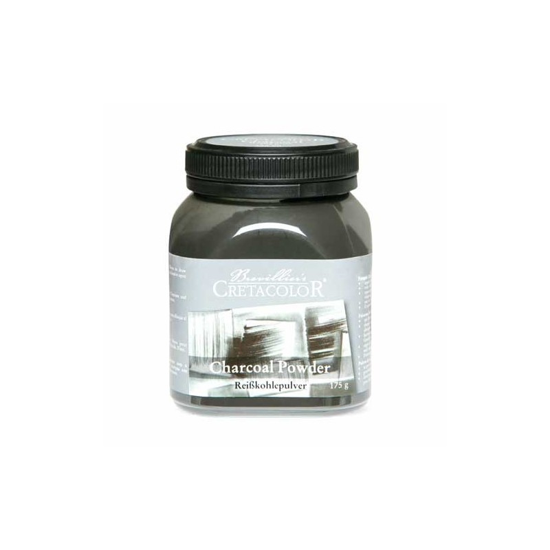Charcoal powder Cretacolor, pot 175gr 