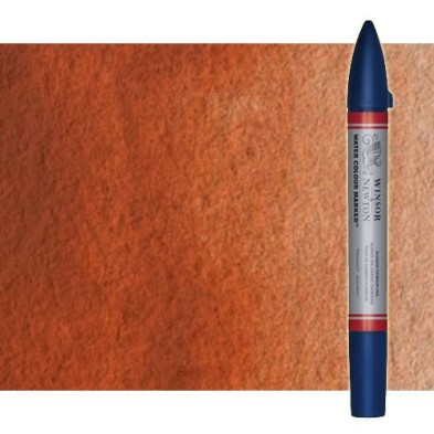 Fine art shop - Watercolor Marker roasted red Winsor & Newton doble brush point | totenart.com
