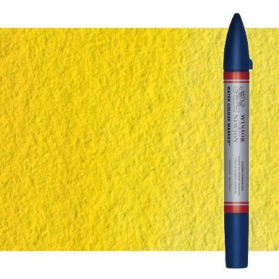 Fine art shop - Watercolor Marker cadmio light yellow hue Winsor & Newton doble brush point | totenart.com