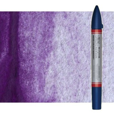 Fine art shop - Watercolor Marker mauve Winsor & Newton doble brush point | totenart.com