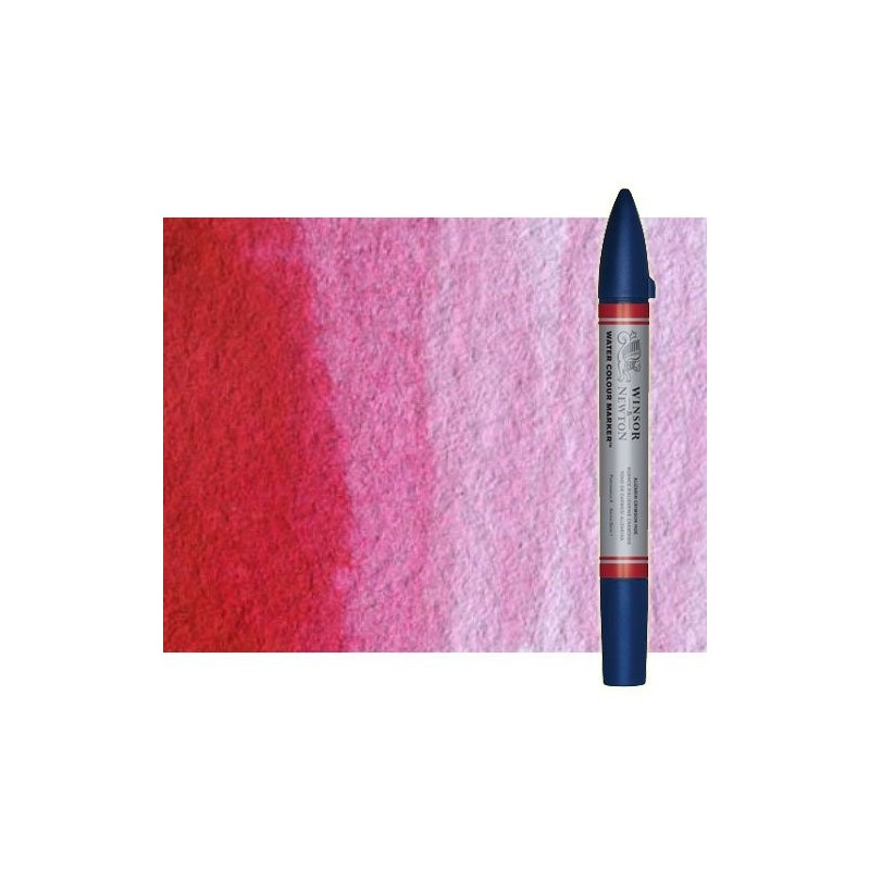 Fine art shop - Watercolor Marker permanent pink Winsor & Newton doble brush point | totenart.com